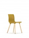 Chaise en polypropylène QUINCY Miel