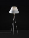 Lampadaire de bureau avec abat-jour BABEL - Blanc