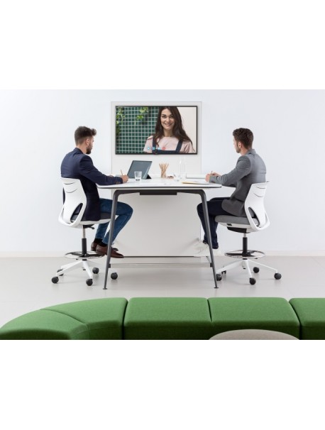 Table haute connectée pour visioconférence TWIST