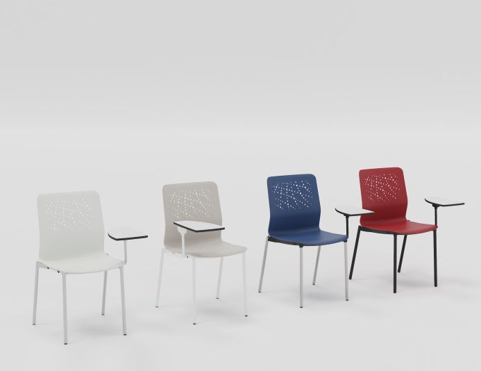 Chaise de formation avec tablette écritoire URBAN BLOK