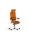 Fauteuil de bureau ergonomique en tissu WI-MAX - Orange