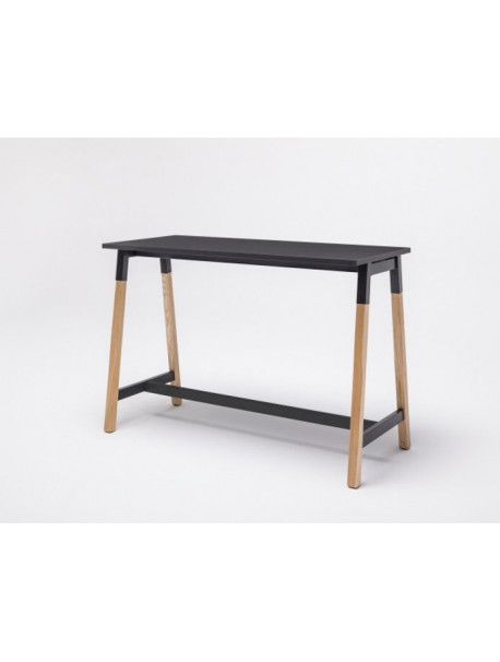 Table haute en bois OGI W - Noir