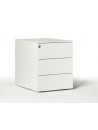 Caisson mobile 3 tiroirs UNIVERSAL QUICK 420 - Blanc