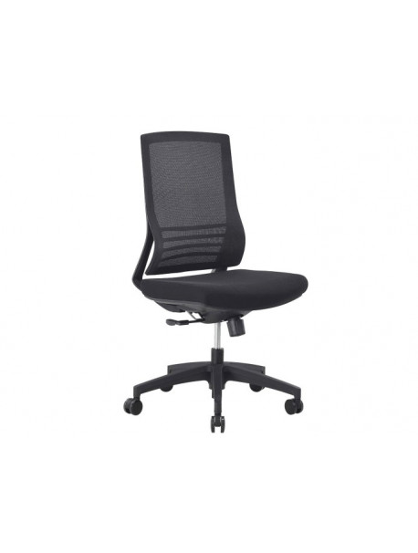 POWER - Chaise de bureau confortable - Noir - Delex Mobilier